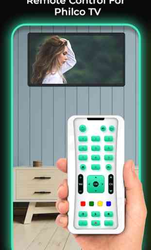 Remote Control For Philco TV 2
