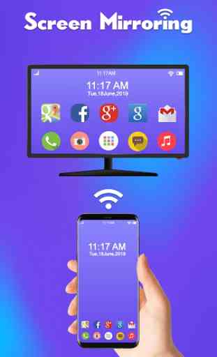 Screen Mirroring with TV : Connect Smart TV 1