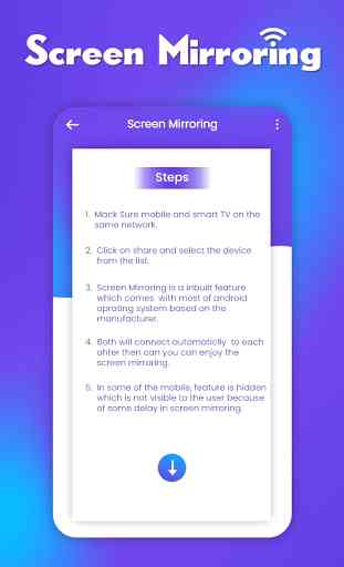 Screen Mirroring with TV : Connect Smart TV 3