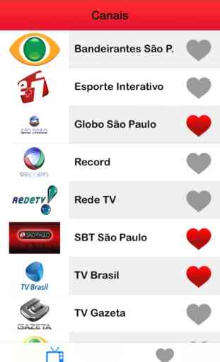 ► TV programação Brasil: Brasileiros TV-canais Programa (BR) - Edition 2014 1