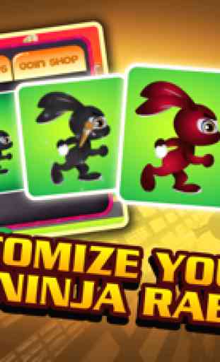 A Mini Ninja Rabbit Race Jump Kick Fun Run Game For Kids 3