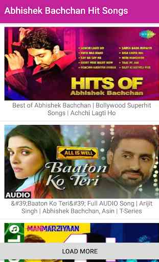 Abhishek Bachchan -Movies-Videos,songs 2