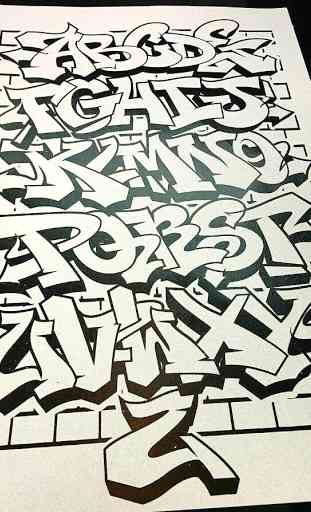 Alfabeto de Graffiti 3