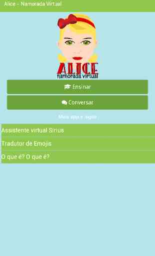 Alice -Amiga e  Namorada Virtual 1