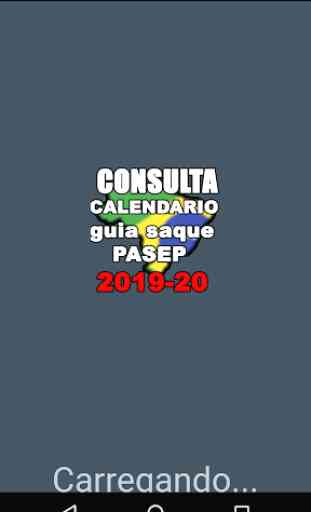 Consulta calendario guia saque pasep 2020 1