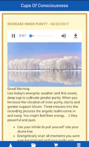 Cups of Consciousness - Daily  Meditations 1