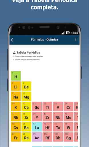 Fórmulas Química - Matérias e Tabela Periódica 3