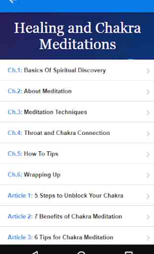 Healing and Chakra Meditations 3