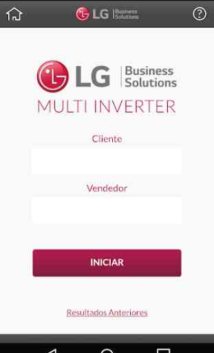 LG Multi Inverter Simulador 1