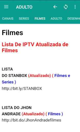 Listas IPTV Grátis  4