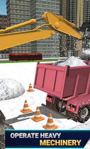 Mega Snow Excavator Machine Simulator 20 3