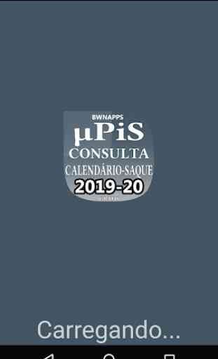 µPiS 2020 - Consulta calendário guia saque 1