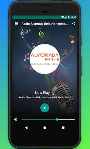 Radio Alvorada Belo Horizonte FM Radio Brazil 1