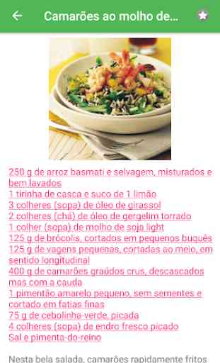 Receitas de saladas grátis em portuguesas offline 3