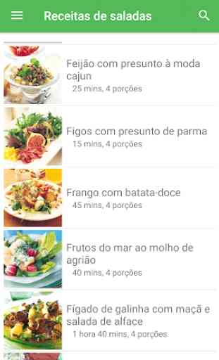 Receitas de saladas grátis em portuguesas offline 4