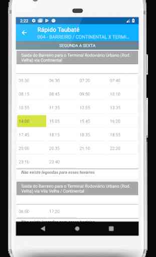 Taubaté Bus App - Horários e Itinerários offline 4