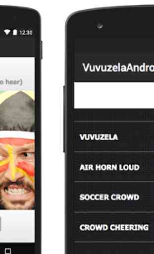 Vuvuzela Sounds and Soccer Sounds App 2