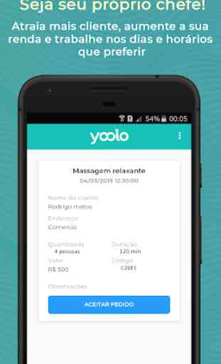 Yoolo - App do Profissional 1