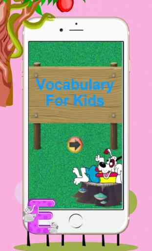 crianças vocabulário inglês livres: aprender palavras linguagem dias 1