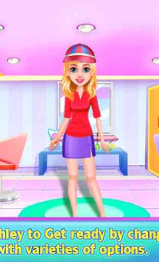 Ashley's Beauty Salon Dressup Spa- Girl Games 3