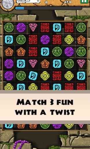 Aztec Temple Quest - Match 3 1