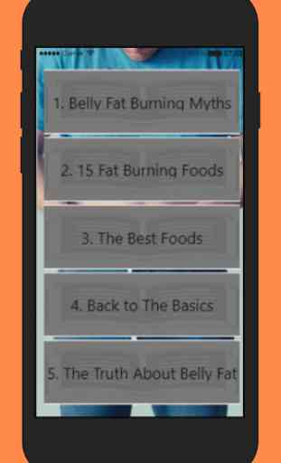 Belly Fat Burning Foods 1
