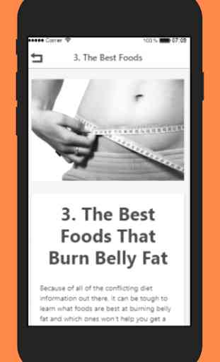 Belly Fat Burning Foods 4