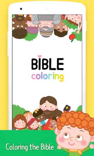 Bible Coloring Book - Story Coloring Page 1