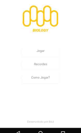 Biologia - Palavras & Quiz 1