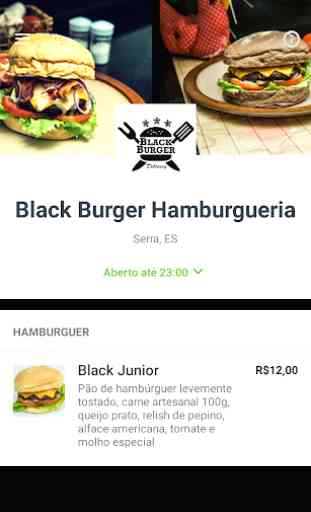 Black Burger Hamburgueria 1