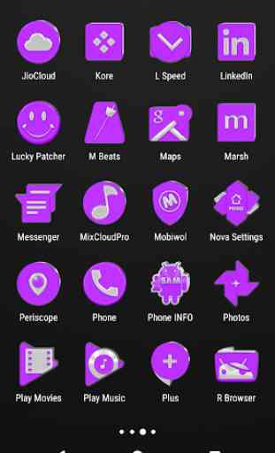 Bright Purple Icon Pack ✨Free✨ 4