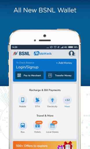 BSNL Wallet - Recharges, Bill Payments, Expenses 2