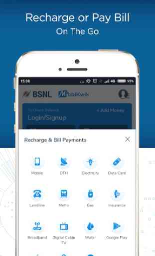 BSNL Wallet - Recharges, Bill Payments, Expenses 3