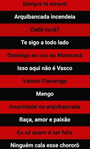 Cantos da Nação - músicas da torcida do Flamengo 2