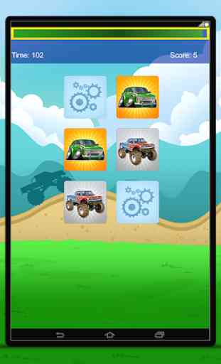 Carros e caminhões: jogo de lógica para meninos 3
