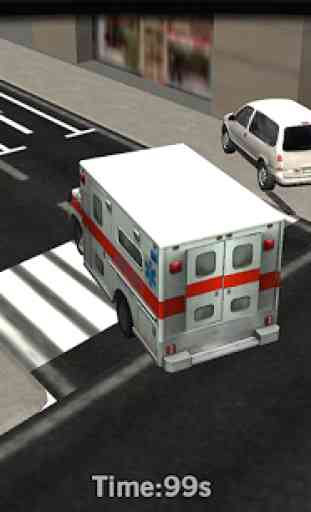 Cidade Ambulance Parking 3D 1