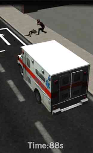 Cidade Ambulance Parking 3D 2