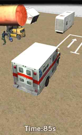 Cidade Ambulance Parking 3D 3