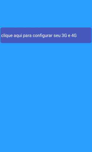Configuração APN 3G 4G Brésil 1