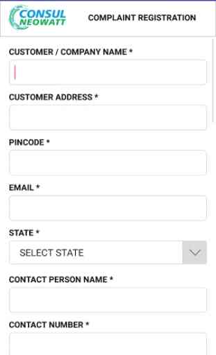 Consul Neowatt Customer App 2