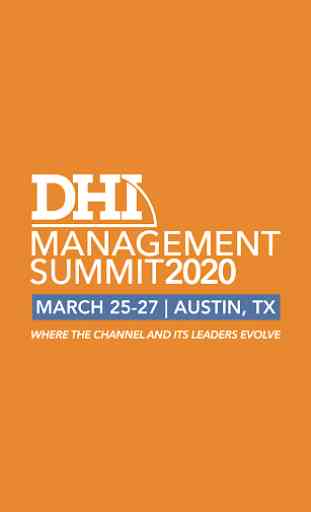 DHI Management Summit 2020 1