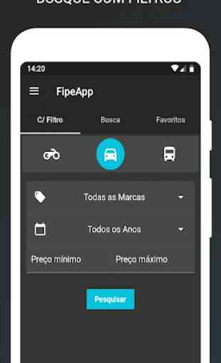 FipeApp (Tabela Fipe com Valor de Carros e Motos) 4