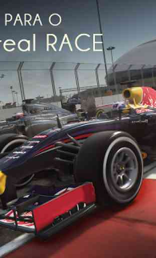 Fórmula competindo carro 1