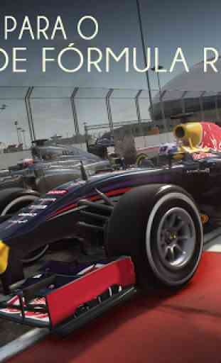 Fórmula competindo carro 4