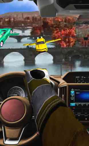Futurista Topo Voo Carro : Voando 3d Simulador 1