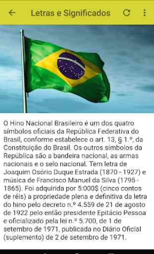 Hino Nacional Brasileiro e papel de parede móvel 3