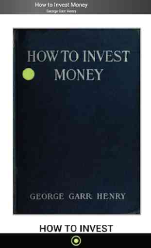 How to Invest Money 3