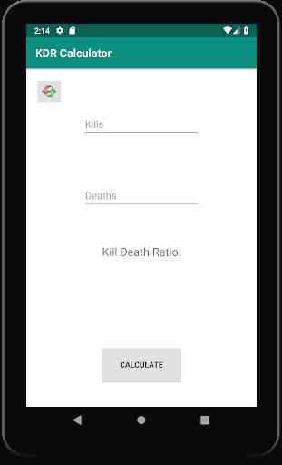 Kill Death Ratio Calculator 3