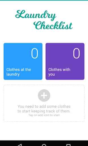 Laundry Checklist 2