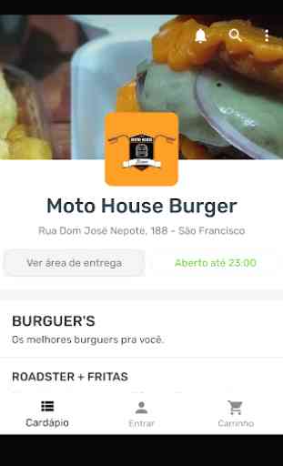 Moto House Burger 1